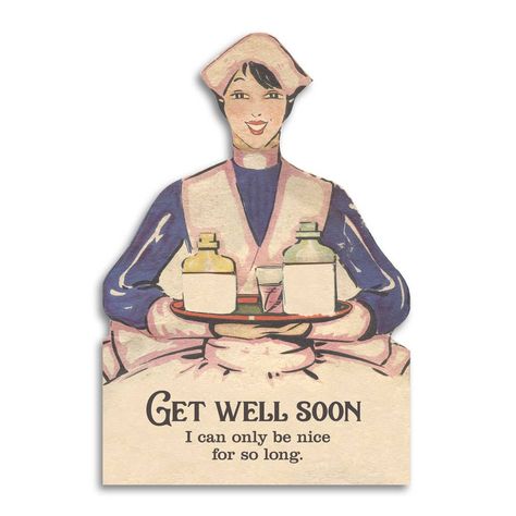 Get Well Soon - Greeting Card - Mellow Monkey Cheers Card, Hallmark Greeting Cards, Get Well Soon Card, Well And Good, Shield Logo, Vintage Card, Funny Vintage, Vintage Greeting Cards, Pinocchio