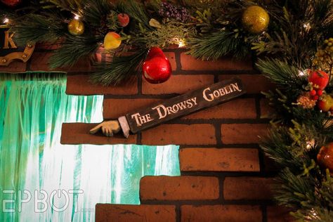 Merry Christmas, everyone! I got you something. It's the final chapter of our Potter Party: our Floo Network and the Drowsy Goblin speakeas... Floo Network, The Final Chapter, Merry Christmas Everyone, Fantastic Beasts, Home Tour, I Got You, House Tours, Birthday Parties, Christmas Wreaths