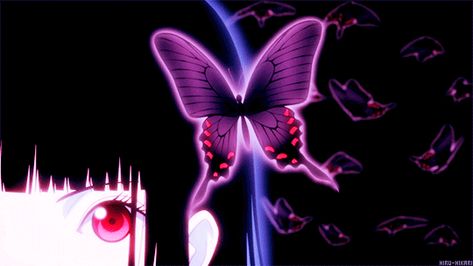 Pretty Banner, Butterfly Gif, Fan Art Anime, Gif Background, Oc Design, Draw Anime, Yumeko Jabami, Banner Gif, Anime Cover Photo