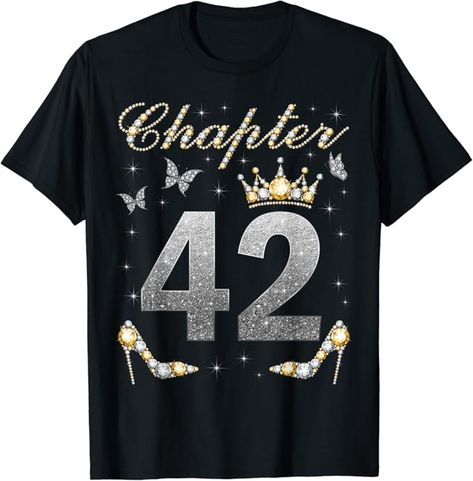 42 years old birthday for Woman, 42 years old birthday party, Chapter 42, 42nd Birthday design For Women, 42nd Birthday Queen, 42 years old queen, it's my 42nd birthday, 42 and fabulous, sassy and fabulous at 42, 42 years old Bday Party.
Chapter 42, stepping into my 42nd birthday like a boss, level 42 unlocked, birthday party for 42 years old Woman, 42 years old queen birthday, this queen makes 42 look fabulous, I'm the birthday queen, sweet 42 years old queen. 40th Birthday For Women, 82nd Birthday, 78 Birthday, 52 Birthday, 81st Birthday, 92nd Birthday, 62nd Birthday, 79th Birthday, 64th Birthday