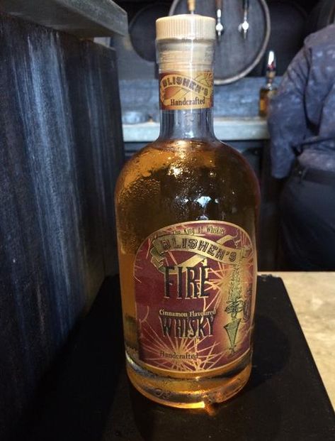 Muggles, Witches, and Wizards alike - the Wizarding World of Harry Potter Universal Orlando Now Serving Firewhiskey! Firewhisky Harry Potter, Firewhiskey Aesthetic, Wizarding World Food, Wizarding World Aesthetic, Hogwarts Food, Printable Harry Potter, Harry Potter Orlando, October Dump, Harry Potter Props