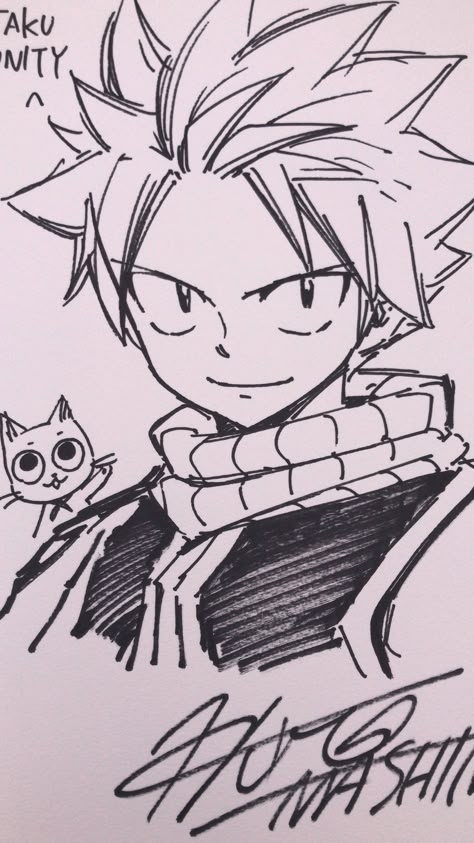 Natsu Drawing, Fairy Tail Drawing, Fairy Tail Gray, Fairy Tail Comics, Fairy Tail Family, Fairy Tail Nalu, 3d Art Drawing, Fairy Tail Lucy, Fairy Tail Art