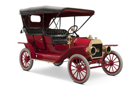 Ford introduced the Model T on this date in 1908 | Motoramic - Yahoo Autos 1920 Cars, Ford Model T, Veteran Car, Ford Classic Cars, Old Classic Cars, Vintage Classics, Henry Ford, Model T, Classic Cars Vintage