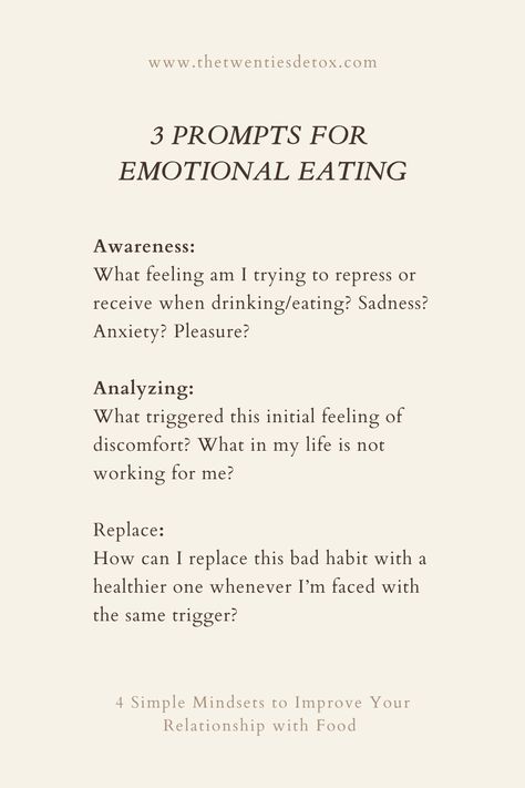 How To Overcome Body Image, Heal Your Relationship With Food, Negative Body Talk, Shadow Work For Body Image, Emotional Eating Shadow Work, Journal Prompts For Emotional Eating, Journal Prompts For Eating, Emotionally Immature, Body Neutrality