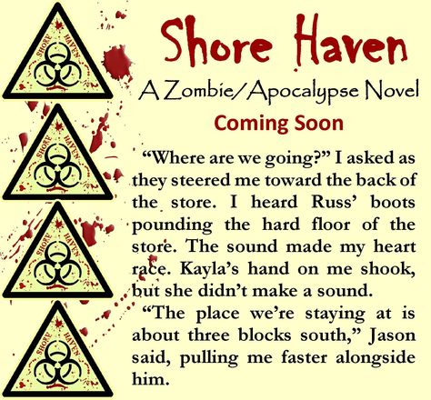 I worked my way through another chapter of Captive today. The further I get in the novel, the more work I have to do, as most of the changes start about half-way through. I left the novel after that chapter to let my brain rest and to work through some of Grammarly's edits for Shore Haven. I think I've said this before, but when I pick that novel up to work on the second draft, I want to stumble across as few minor errors as possible. I probably won't start the second draft until next month. Cross Your Fingers, Things To Do Today, First Draft, End Of The Week, Tomorrow Will Be Better, Zombie Apocalypse, Zombie, The End, Two By Two