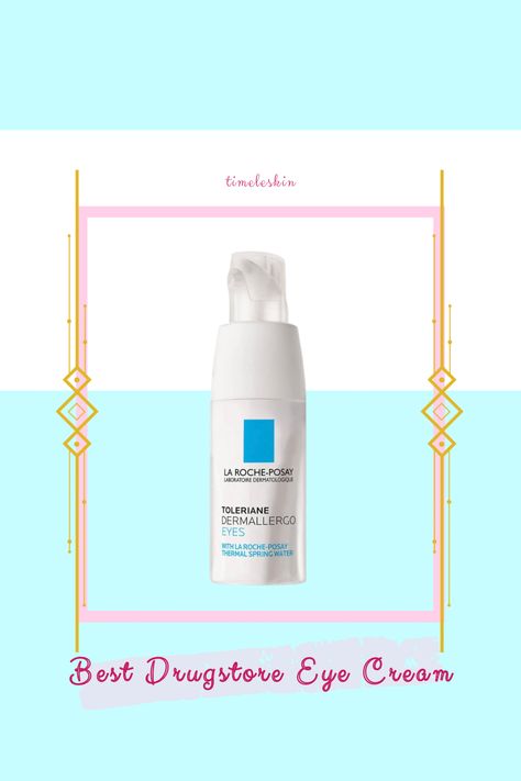 You will thank me later! Soothing moisturizing eye cream helps restore skin’s natural protective moisture barrier around the eyes and eyelids. Suitable for Ultra sensitive, dry, uncomfortable skin around the eye area. #besteyecream #antiagingskinproducts #undereyewrinkles #eyehydration #larocheposay #timeleskinexplains #eyecream #cremadeojos #sensitiveskin #skintips Best Drugstore Eye Cream, Drugstore Eye Cream, Moisturizing Eye Cream, Skin Allergy, Under Eye Wrinkles, Best Eye Cream, Eye Creams, Sensitive Eyes, La Roche Posay