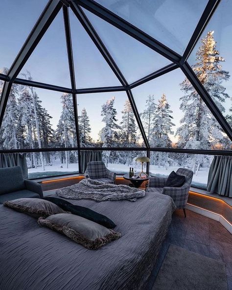 🍃‏ً on Twitter: "imagine spending your winter here 🥰 https://t.co/zSwh2GoSoj" / Twitter Glass Igloo Hotel, Igloo Village, Norway Vacation, Norway Winter, Best Places To Vacation, Finland Travel, Lapland Finland, Golden Crown, Tromso