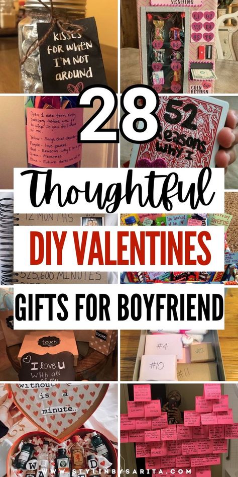 DIY Valentines Gifts For Boyfriend Diy Valentine's Day Gifts For Boyfriend, First Valentines Gift For Boyfriend, Diy Valentines Gifts For Boyfriend, Valentines Gift For Boyfriend Romantic, Gift For Boyfriend Ideas, Diy Valentine's Gifts, Long Distance Valentines, Diy Valentines Gifts For Him, Valentine's Day Gifts For Boyfriend