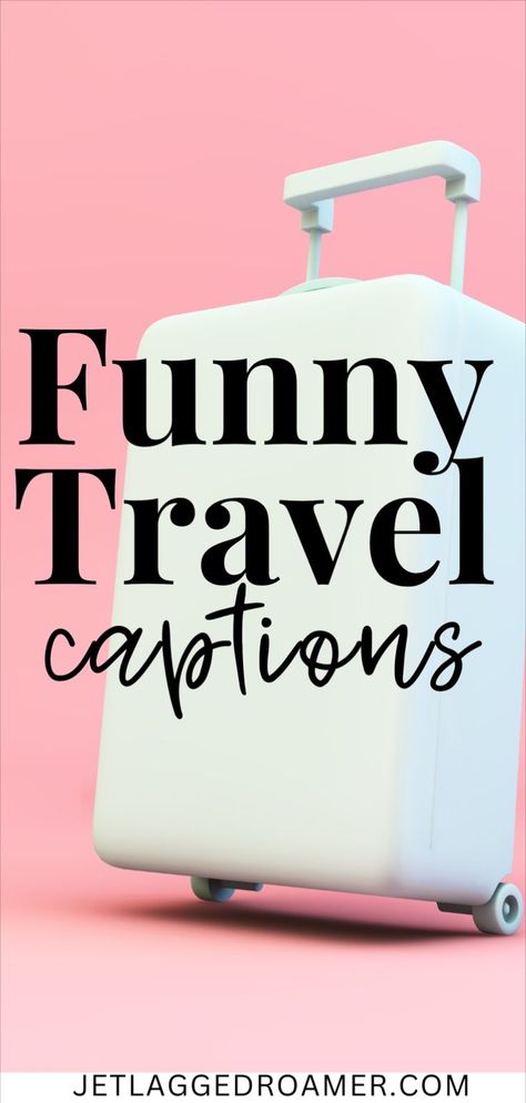 A collection of funny travel captions and funny travel quotes perfect for adding humor to your vacation captions and travel Instagram captions. Funny Travel Captions, Short Travel Quotes Adventure, Travel Captions Instagram, Vacation Quotes Funny, Travel Quotes For Instagram, Instagram Captions Travel, Travel Quotes Short, Travel Captions For Instagram, Travel Instagram Captions