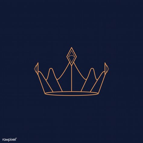 Empire Logo Design, Crown Graphic Design, Geometric Crown, Random Logo, Small Crown Tattoo, Picture Wreath, Crown Illustration, Empire Logo, Crown Diamond