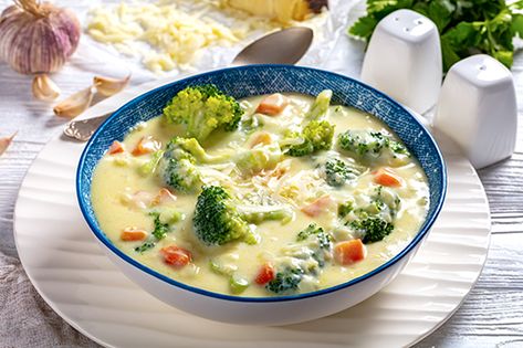 California Blend Cheese Soup - Farm and Dairy California Blend Soup, Crockpot Low Sodium, Chicken Broccoli Soup, Heart Healthy Recipes Low Sodium, Crockpot Meatloaf, Crockpot Chicken And Noodles, Slow Cooker Spaghetti, Cheese Soup Recipes, Crock Pot Recipes