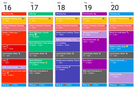 Color Code Your Calendar, Already | by Dan Silvestre | Forge Outlook Calendar, Calendar Organization, Digital Organization, School Calendar, Time Blocking, Google Calendar, Schedule Template, Planning Your Day, Work Organization