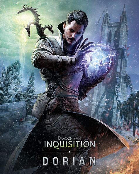 Dragon Age Inquisition Dorian, Dragon Age Inquisition Characters, Dragon Age Dorian, Dorian Pavus, Dragon Age Characters, Dragon Age 3, Dragon Age Games, Dragon Age Series, Dragon Age 2