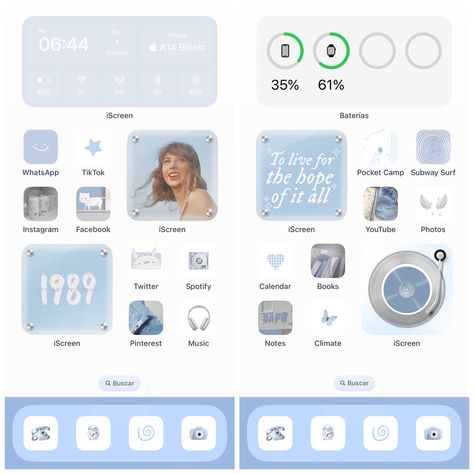 #homescreen #homescreenidea #lockscreen #aestheticwallpaper #taylorswift #1989 1989 Homescreen Ideas, 1989 Lockscreen, Taylor Swift Iphone Layout, Taylor Swift Phone Theme, 1989 Homescreen, Music Homescreen, Cellphone Aesthetic, Taylor Swift Homescreen, Light Purple Wallpaper