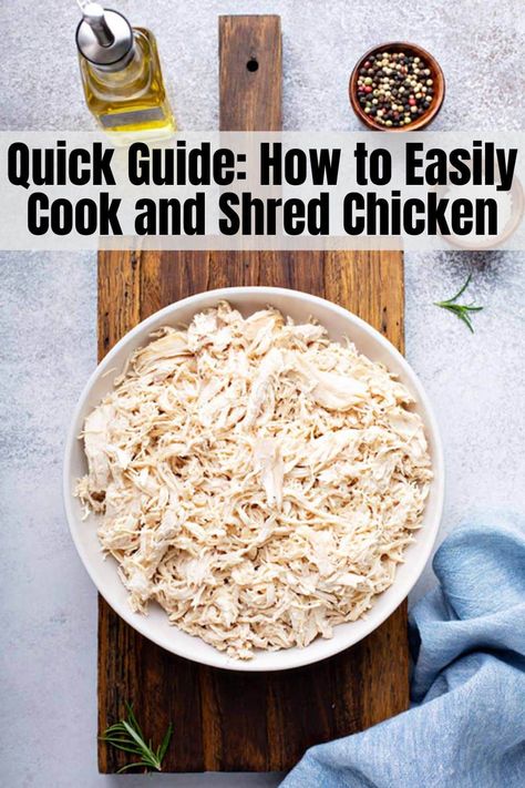 Shredded Chicken In Instant Pot, Cook Shredded Chicken, How To Shred Chicken, Chicken In Instant Pot, Shredding Chicken, Instant Pot Shredded Chicken, Chicken In The Instant Pot, Shred Chicken, Shredded Chicken Crockpot