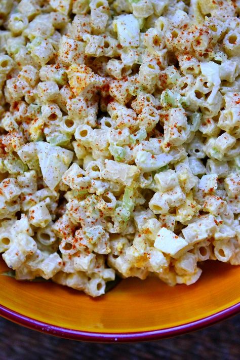 Old Fashioned Macaroni Salad Recipe - RecipeGirl.com. Terrific recipe for a Memorial Day BBQ. Old Fashioned Macaroni Salad, Macaroni Salads, Barbecue Recipe, Cold Salads, Potato Salads, Quinoa Pasta, Bbq Recipe, Best Macaroni Salad, Mac Salad