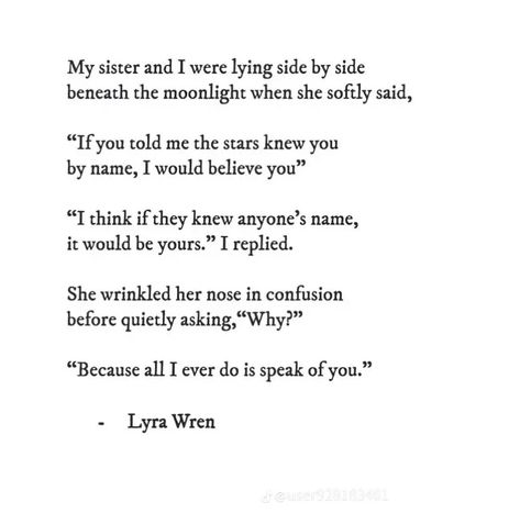 Sibling Quotes, Sister Poems, Poem Quotes, A Poem, Deep Thought Quotes, Wren, Poetry Quotes, Pretty Words, My Sister