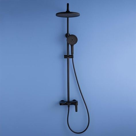 😍 Matte Black Shower Column Set Faucet Rainfall Bathroom Shower Mixer Tap Brass Bath Shower Column In Wall Shower Faucet 😍 by WELQUEEN HOME DECOR starting at $589.00 Product description Feature: Centerset Style: Contemporary Color: Matte Black /Chrome Polish Shower Head Material: A Grade ABS Plastic Handshower Material: A Grade ABS Plastic Valve Type: Ceramic Valve Faucet Body Material: Brass 5 Years warranty Shower Hose: Stainless Steel 150cm Faucet Total Height: 85-124 (cm)/33"-48" ... Moen Genta Shower Faucet, 3 Handle Tub And Shower Faucet, Matte Black Shower Fixtures Lowe's, Shower Columns, Shower Faucet Sets, Black Shower, Shower Hose, Shower Valve, Mixer Taps