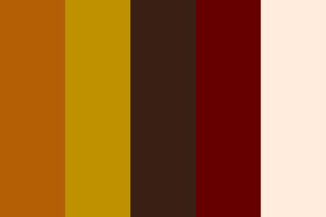 Ginger Color Palette, Color Palette Character, Ginger Color, Palette Design, Color Palette Design, Colour Palettes, Color Palettes, Color Palette, Ginger