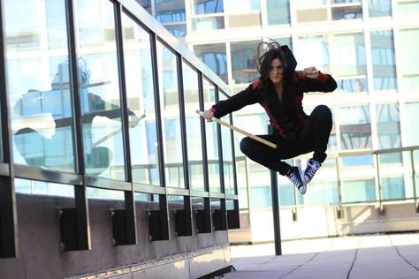 Stunt Aesthetic, Movie Stunt Training, Mission Impossible 2 Thandie Newton, Stunt Sequence, Warrior Nun Cinematography, Stunt Woman, Best Action Movies, College Cheer, Stunt Doubles