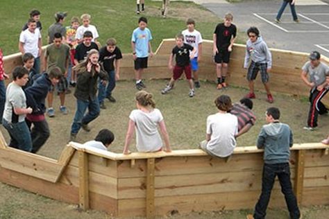 What is gaga ball and history of Gaga ball is to share the details and benefits of this amazing and popular high energy game for kids and elders too Gaga Pit, Gaga Ball Pits, Gaga Ball, Area Games, Ranger Station, Jellystone Park, Poolside Bar, Camp Vibes, Wisconsin Dells