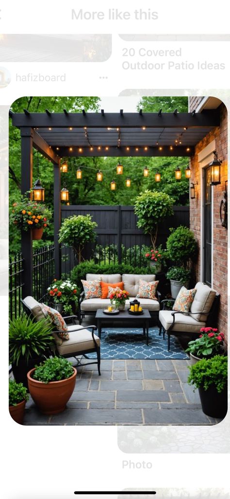 Small Covered Patio, Covered Patio, Patio, Patios