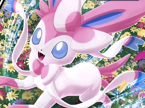 Sylveon Icon, Pokemon Sylveon, Yume Kawaii, Pokemon Eeveelutions, Eevee Evolutions, Quick Crafts, Pokemon Eevee, Cute Pokemon Wallpaper, Aura Colors