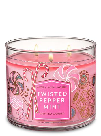 Bath And Body Works Candles, Twisted Peppermint, Peppermint Candles, Bath & Body Works, Candle Obsession, Candle Bath, Candle Cookies, Bath N Body Works, Bath Body Works Candles