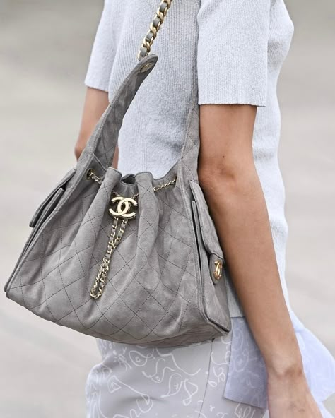 Chanel Cruise Takes to Marseille for 2024/25: A Closer Look at the Bags - PurseBop Chanel Bags 2024, Chanel Bag 2024, New Chanel Bags, Dream Accessories, Anarchy Symbol, Chanel 2024, Chanel 22, Statement Bags, Chanel Classic Flap Bag