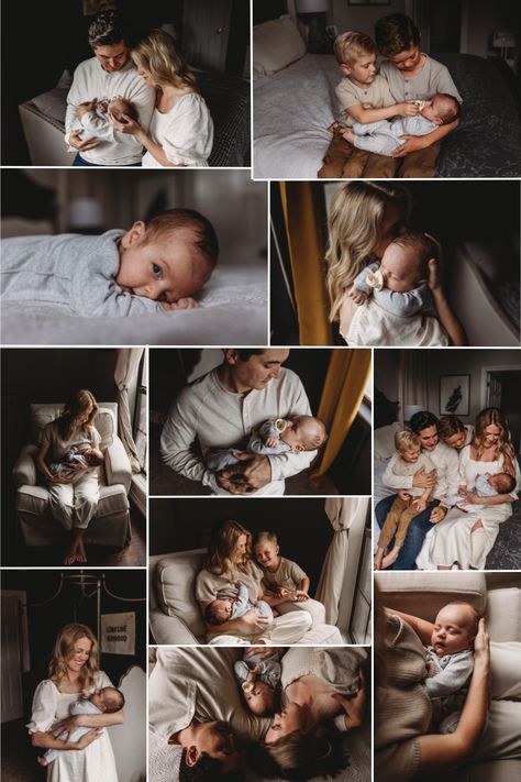 in-home lifestyle newborn photography. Family of five. Three boys. Neutral clothing color palette. Natural Light. San Antonio, Texas. By Oh, Tannenbaum Photography Newborn Family Pictures Inside, Newborn Home Lifestyle Shoot, Home Lifestyle Newborn Photography, Im Home Newborn Photography, First 48 Newborn Photography, I’m Home Lifestyle Newborn, In Home Newborn Session Family Of 5, At Home Family Newborn Photos, Family Home Newborn Photos