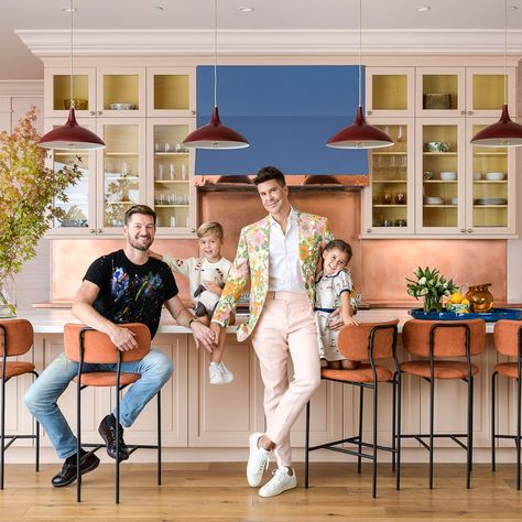 Inside the Happy, Pink-Toned Forever Home of Million Dollar Listing’s Fredrik Eklund | Architectural Digest Million Dollar Listing, Florida Villas, Color House, Hotel Bel Air, Beverly Hills Houses, Blue White Decor, Slim Aarons, Five Guys, Reality Tv Stars