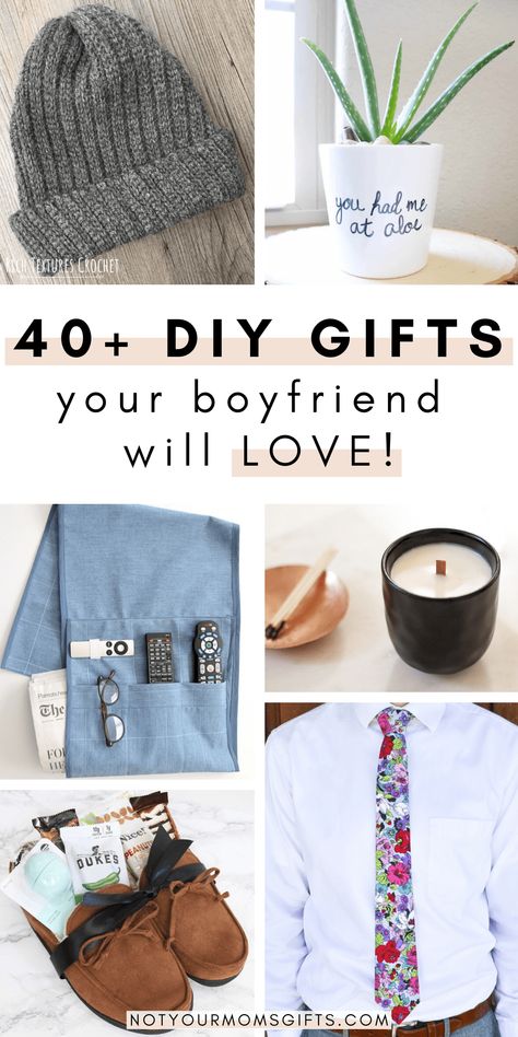 Mens Diy Gift Ideas, Cool Gift Ideas For Boyfriend, Xmas Boyfriend Gifts, Low Budget Gifts For Boyfriend, Diy Boyfriend Anniversary Gifts, Creative Diy Gifts For Him, Birthday Diy For Boyfriend, Best Handmade Gifts For Boyfriend, Diy Gift Husband