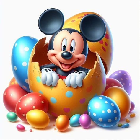 Mickey Easter, Winnie The Pooh Drawing, Easter Pics, Minnie Mouse Pictures, Disney Easter, Mouse Pictures, Mouse Wallpaper, Art Puzzle, Mickey Mouse Wallpaper