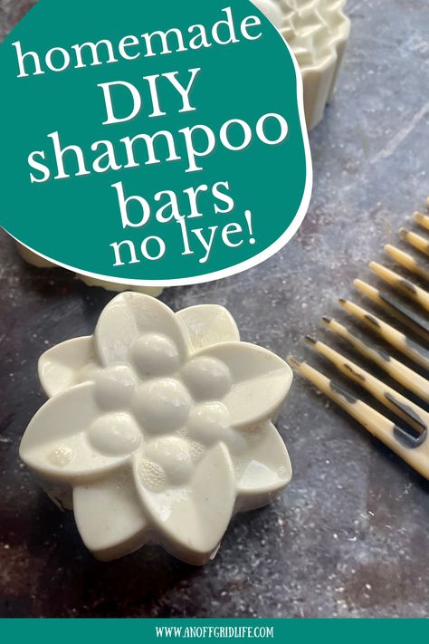 Homemade Shampoo Bar. Castor Oil Shampoo Bar Recipe, No Lye Shampoo Bar Recipe, Bar Shampoo Recipe, Goats Milk Shampoo Bar Recipe, Shampoo Bar Recipe Melt And Pour, Tallow Shampoo Bar Recipe, Diy Shampoo Bar Recipes No Lye, Diy Shampoo Bar No Lye, Melt And Pour Shampoo Bar Recipe