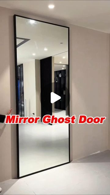 tottmeus on Instagram: "Mirror door without track #slidingdoor #slidingdoors #foldingdoor #door #aluminium #alloy #interiordesign #install #tottme #tottmetal" Mirror Door Design Entrance, Door Aluminium, Mirror Barn Door, Sliding Mirror, Toilet Door, Condo Living, Primary Bedroom, Antique Mirror, Mirror Door