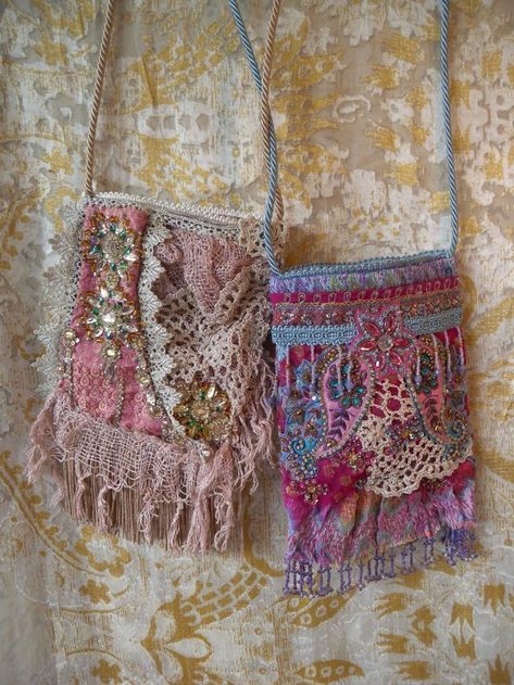 Quilt Bags, Shabby Chic Bags, Bohemian Handbags, Boho Chic Bags, Hippie Purse, Sac Diy, Crochet Carpet, Handbags Luxury, Bohemian Bags