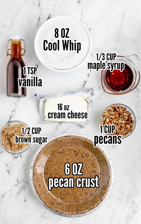 Pecan Cream Pie is a lighter, creamier, fluffier version of traditional pecan pie. Perfect for casual get-togethers and holiday meals. No Bake Pecan Cream Pie, Pecan Creme Pie, Pecan Pie Crust Recipe, Pecan Cream Pie Recipe, Pecan Cream Pie, Keto Pies, Bakery Goodies, Cool Whip Pies, Vinegar Recipes