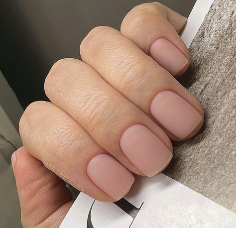 Natural Matte Nails, Matte Nails Design, Casual Nails, Manicure Ideas, Colorful Nail Designs, Healthy Nails, Matte Nails, Swag Nails, Natural Nails