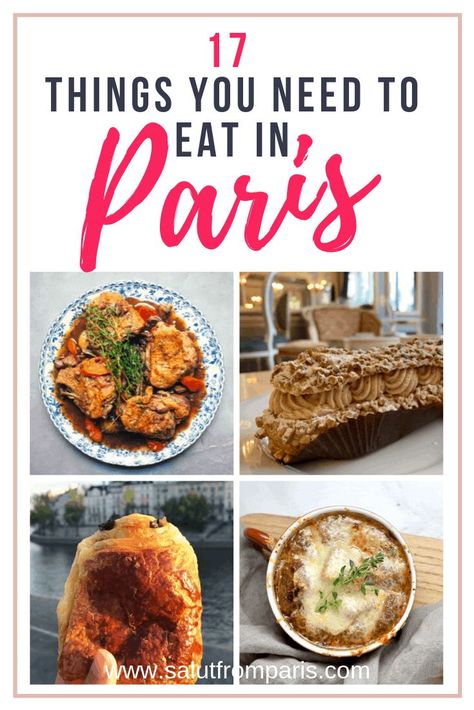 Food to try in Paris! Know more about the best dishes you can try in Paris on your Paris trip. Don't spend time wondering what to eat in Paris anymore, check our food guide and know all the must eats of Paris!  #Paris #Paristravel #Parisfood #food #frenchfood #frenchcuisine #parisfoodguide #whattoeatinparis #Parislove #parisvacation #whattodoinparis via @fouronaworldtrip Paris Food Guide, Paris Cheap, Paris Eats, Eat In Paris, Travel Belgium, France Food, Paris Food, Paris Travel Tips, Paris France Travel