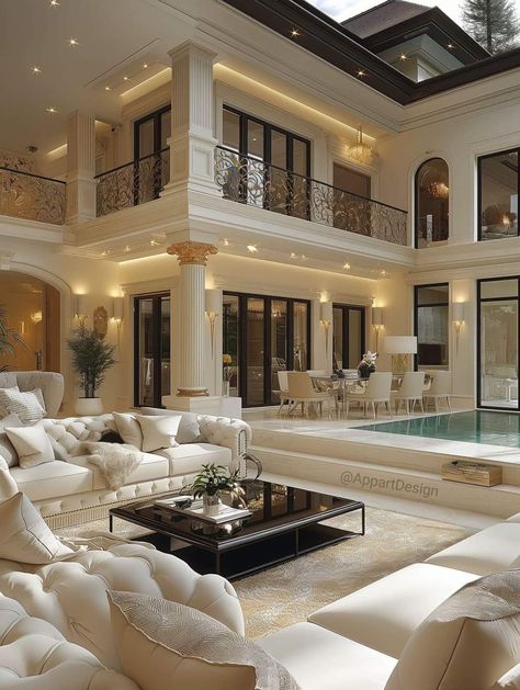 Airy Home Aesthetic, Riyadh House, Billionaire Wife, Dream Life House, Mansion Interior, Dream House Rooms, Barbie Dream House, Luxury Homes Dream Houses, Luxury House Designs