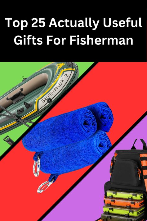 Looking for the perfect gift for the fisherman in your life? Check out these 25 best gifts that are actually useful, from high-quality fishing gear to handy tools and accessories. Whether they're seasoned anglers or just starting out, these gifts are sure to enhance their time on the water and make their next fishing trip even better. #FishermanGifts #FishingGear #AnglerEssentials #GiftIdeas #FishingAccessories #OutdoorGifts #BestFishingGifts Gifts For Men Tools, Gifts For Fisherman Christmas, Diy Fishing Gifts, Gifts For Fisherman, Fishing Gadgets, Fishing Gifts For Men, Best Retirement Gifts, Fly Fishing Gifts, Fishing Gloves