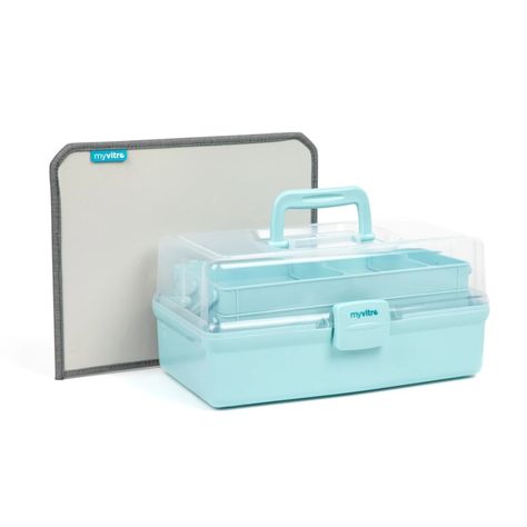 MyVitro The Fertility Caddy + Shot Station from Great IVF Gift | Store IVF Meds | Get Organized for IVF | IVF Organizer Ivf Medication Organization, Ivf Organization, Ivf Journey, Medication Organization, Get Organized, Gift Store, Reading Glasses, Fertility, Getting Organized