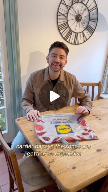 Carrier Bag Storage Ideas, Carrier Bag Storage, Folding Bag, Coat Pocket, Uk Homes, February 22, Diy Crafts Hacks, Reuse Recycle, Carrier Bag