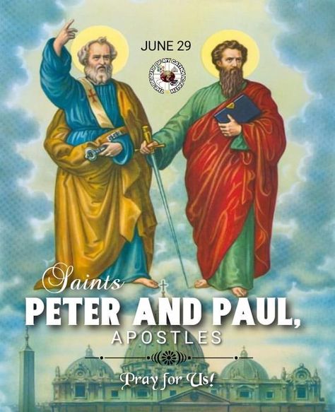 Happy Feast Day Saints Peter & Paul! Saints Peter & Paul, pray for us. June 29 | Saints of the Day SAINTS PETER & PAUL, Apostles “You did not choose me, but I chose you and appointed you that you should go and bear fruit and that your fruit should abide;” (Jn 15:16). [1] Today is the solemnity of Sts. Peter and Paul, Apostles. These two very different men were united in their faith in Christ, their service to the Church, and in their near contemporaneous martyrdoms in Rome. However, Peter, th Padre Pio Novena, Birthday Wishes For A Friend Messages, I Chose You, Happy Feast Day, Happy Feast, Prayers Of Gratitude, Catholic Wallpaper, St Peter And Paul, Spirit Of Truth