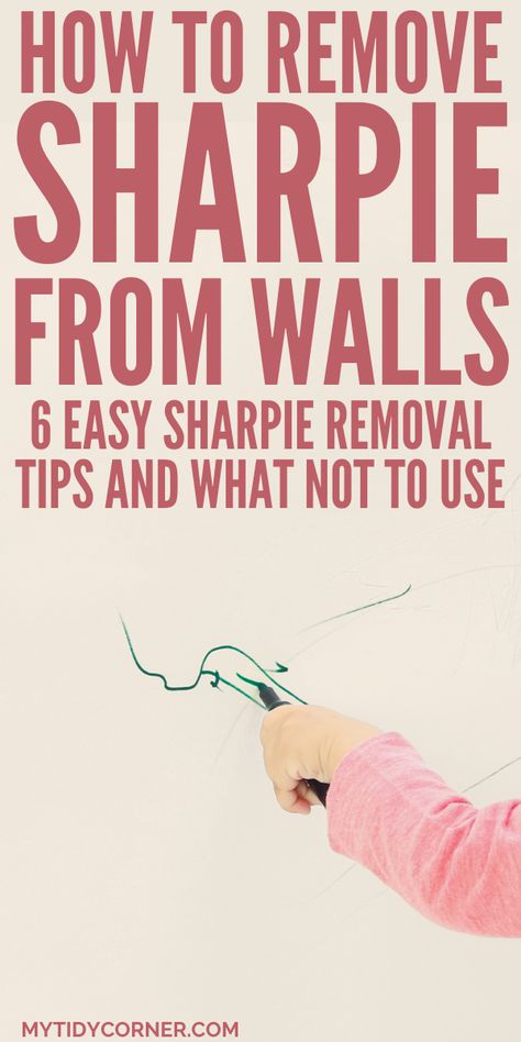 how to get sharpie off walls How To Get Marker Of The Wall, How To Remove Sharpie From Wood, Remove Sharpie, How To Remove Marker From Walls, Remove Crayon From Wall, How To Get Permanent Marker Off Walls, Permanent Marker Remover From Wall, Marker Stain Remover, How To Get Sharpie Off Of Anything