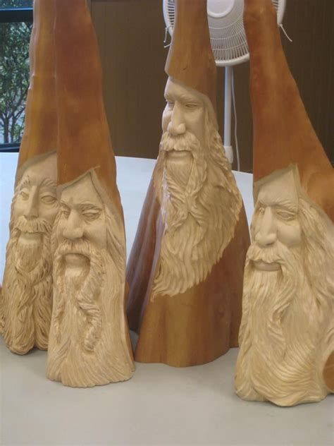 Bark Carving, Cypress Knees, Wood Feather, Woodcarving Ideas, Whittling Projects, Santa Elves, Wood Carving Faces, Carved Santa, Santa Carving