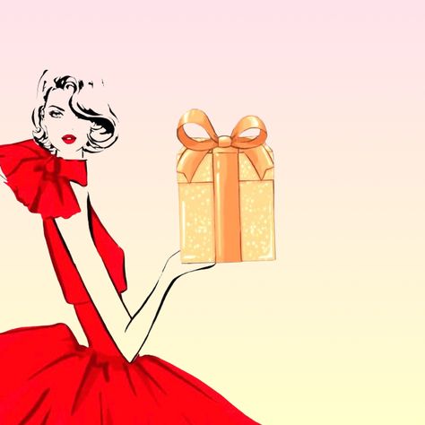 Megan Hess Christmas, Megan Hess Illustration, Megan Hess, Chic Art, Illustration Fashion Design, Illustration Fashion, Fashion Illustrations, Christmas Is, Cocktail Party