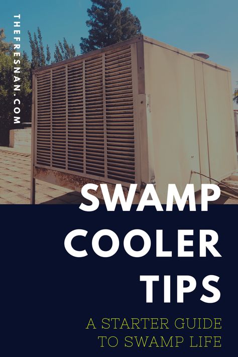 Cooler Tricks, Swamp Coolers, Swamp Cooler, Evaporative Cooler, Cool Bugs, Dry Heat, How To Shade, Electronics Mini Projects, Hot Days