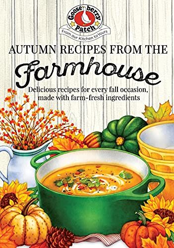 Autumn Recipes from the Farmhouse (Seasonal Cookbook Collection) - Kindle edition by Gooseberry Patch. Cookbooks, Food & Wine Kindle eBooks @ Amazon.com. Braised Pork Chops, Garden Vegetable Soup, Squash Bake, Food Fall, Blueberry Oatmeal Muffins, Herb Turkey, Pumpkin Crunch, Bake Easy, Gooseberry Patch