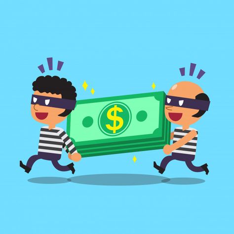 Cartoon thieves stealing money stack | Premium Vector #Freepik #vector #business #people #money #man Stealing Money, Premium Vector Cartoon, Money Stacks, Kermit The Frog, Vector Cartoon, Business People, Financial Tips, Vector Photo, Premium Vector